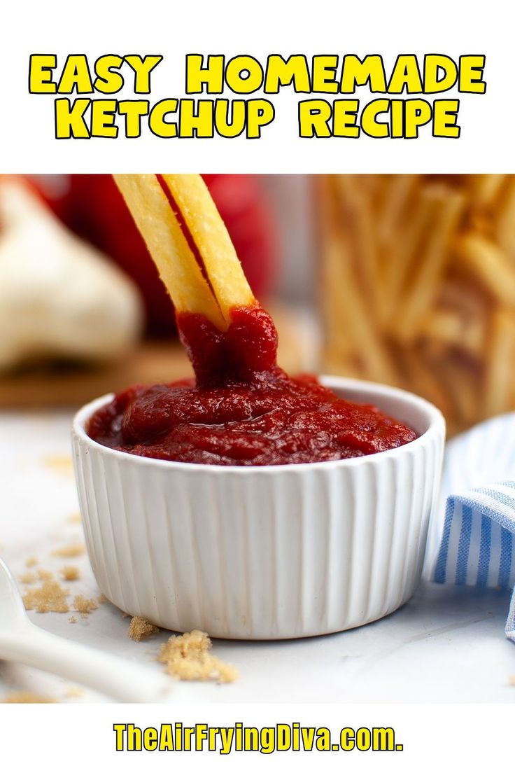 Whip Up Homemade Ketchup: Easy & Healthier Than Bottled Sauce